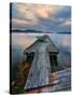 Rickety Island Dock on Saturna Island in British Columbia Canada.-James Wheeler-Stretched Canvas