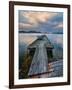 Rickety Island Dock on Saturna Island in British Columbia Canada.-James Wheeler-Framed Photographic Print