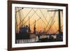 Rickmer Rickmers Museum Ship in the Port of Hamburg-Jon Hicks-Framed Photographic Print