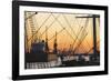 Rickmer Rickmers Museum Ship in the Port of Hamburg-Jon Hicks-Framed Photographic Print