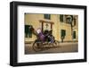 Rickshaw in Front of St. Joseph's Convent-Bruno Morandi-Framed Photographic Print