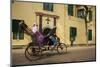Rickshaw in Front of St. Joseph's Convent-Bruno Morandi-Mounted Photographic Print