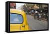 Rickshaw on the Street, Kolkata (Calcutta), West Bengal, India, Asia-Bruno Morandi-Framed Stretched Canvas