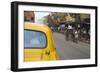 Rickshaw on the Street, Kolkata (Calcutta), West Bengal, India, Asia-Bruno Morandi-Framed Photographic Print