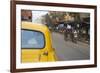 Rickshaw on the Street, Kolkata (Calcutta), West Bengal, India, Asia-Bruno Morandi-Framed Photographic Print