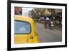 Rickshaw on the Street, Kolkata (Calcutta), West Bengal, India, Asia-Bruno Morandi-Framed Photographic Print