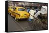 Rickshaw on the Street, Kolkata, West Bengal, India, Asia-Bruno Morandi-Framed Stretched Canvas