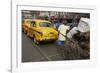 Rickshaw on the Street, Kolkata, West Bengal, India, Asia-Bruno Morandi-Framed Photographic Print