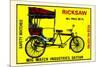 Rickshaw-null-Mounted Premium Giclee Print