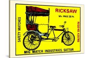 Rickshaw-null-Stretched Canvas