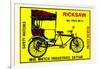 Rickshaw-null-Framed Art Print