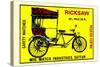 Rickshaw-null-Stretched Canvas