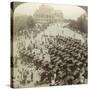 Rickshaws before Christ Church, Simla, India, June 1902-Underwood & Underwood-Stretched Canvas