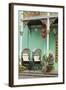 Rickshaws in Pinang Peranakan Mansion, Georgetown, Penang Island, Malaysia, Southeast Asia, Asia-Richard Cummins-Framed Photographic Print