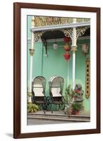 Rickshaws in Pinang Peranakan Mansion, Georgetown, Penang Island, Malaysia, Southeast Asia, Asia-Richard Cummins-Framed Photographic Print