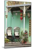 Rickshaws in Pinang Peranakan Mansion, Georgetown, Penang Island, Malaysia, Southeast Asia, Asia-Richard Cummins-Mounted Photographic Print