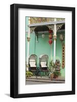 Rickshaws in Pinang Peranakan Mansion, Georgetown, Penang Island, Malaysia, Southeast Asia, Asia-Richard Cummins-Framed Photographic Print