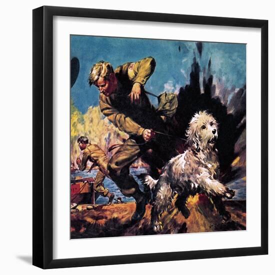 Ricky, Dog-O'-War-McConnell-Framed Premium Giclee Print