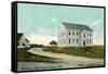 Ricky Hill Church, Amesbury-null-Framed Stretched Canvas