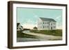 Ricky Hill Church, Amesbury-null-Framed Art Print