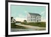 Ricky Hill Church, Amesbury-null-Framed Art Print