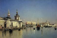 A Venetian Canal Scene-Rico y Ortega Martin-Framed Giclee Print