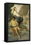 Ricordo Di Tivoli, 1868-Anselm Feuerbach-Framed Stretched Canvas