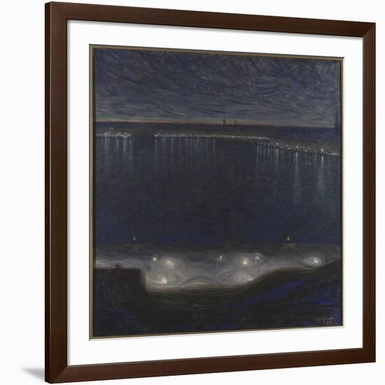 Riddarfjärden, Stockholm, 1898-Eugene Jansson-Framed Giclee Print