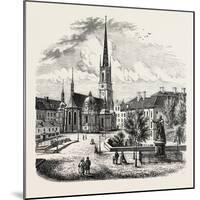 Riddarholm Church. the Riddarholmen Church-null-Mounted Giclee Print