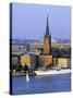 Riddarholmen and Gamla Stan, Stockholm, Sweden-Jon Arnold-Stretched Canvas