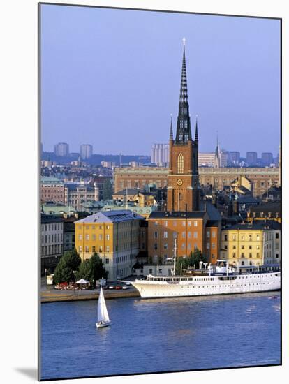 Riddarholmen and Gamla Stan, Stockholm, Sweden-Jon Arnold-Mounted Photographic Print