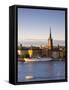 Riddarholmen and Gamla Stan, Stockholm, Sweden-Doug Pearson-Framed Stretched Canvas