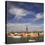 Riddarholmen and Riddarholm Church-Jon Hicks-Stretched Canvas