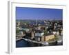 Riddarholmen, Stockholm, Sweden-Walter Bibikow-Framed Photographic Print