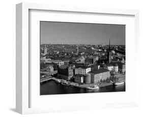 Riddarholmen, Stockholm, Sweden-Walter Bibikow-Framed Photographic Print