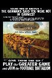 Play the Greater Game-Johnson, Riddle & Co-Laminated Art Print