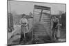 Riddling Cinders, War Office Photographs, 1916 (B/W Photo)-English Photographer-Mounted Giclee Print