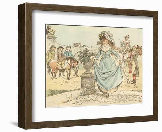 Ride a Cock Horse to Banbury Cross-Randolph Caldecott-Framed Giclee Print