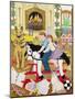 Ride-A-Cock-Horse-Pat Scott-Mounted Giclee Print