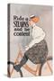 Ride a Stearns and Be Content-Edward Penfield-Stretched Canvas