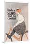 Ride a Stearns and Be Content-Edward Penfield-Framed Art Print