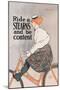 Ride a Stearns and Be Content-Edward Penfield-Mounted Art Print