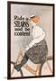 Ride a Stearns and Be Content-Edward Penfield-Framed Art Print