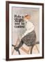 Ride a Stearns and Be Content-Edward Penfield-Framed Art Print