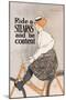 Ride a Stearns and Be Content-Edward Penfield-Mounted Art Print