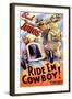 Ride 'Em Cowboy-null-Framed Art Print