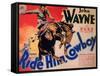 Ride Him Cowboy, 1932-null-Framed Stretched Canvas