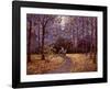 Ride in Autumn-Thelma Leaney Butler-Framed Art Print