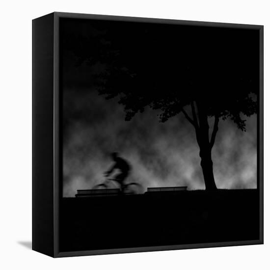 Ride into Night-Sharon Wish-Framed Stretched Canvas
