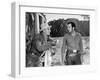 Ride Lonesome, Randolph Scott, Pernell Roberts, 1959-null-Framed Photo